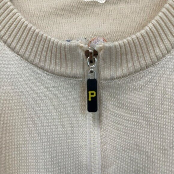 Pittsburgh Pirates Men's XL Full Zip Cardigan Sweater PNC Logo MLB Baseball SGA - Picture 5 of 7